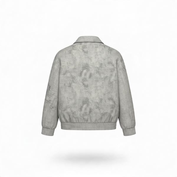 Classic Collared Bomber Jacket